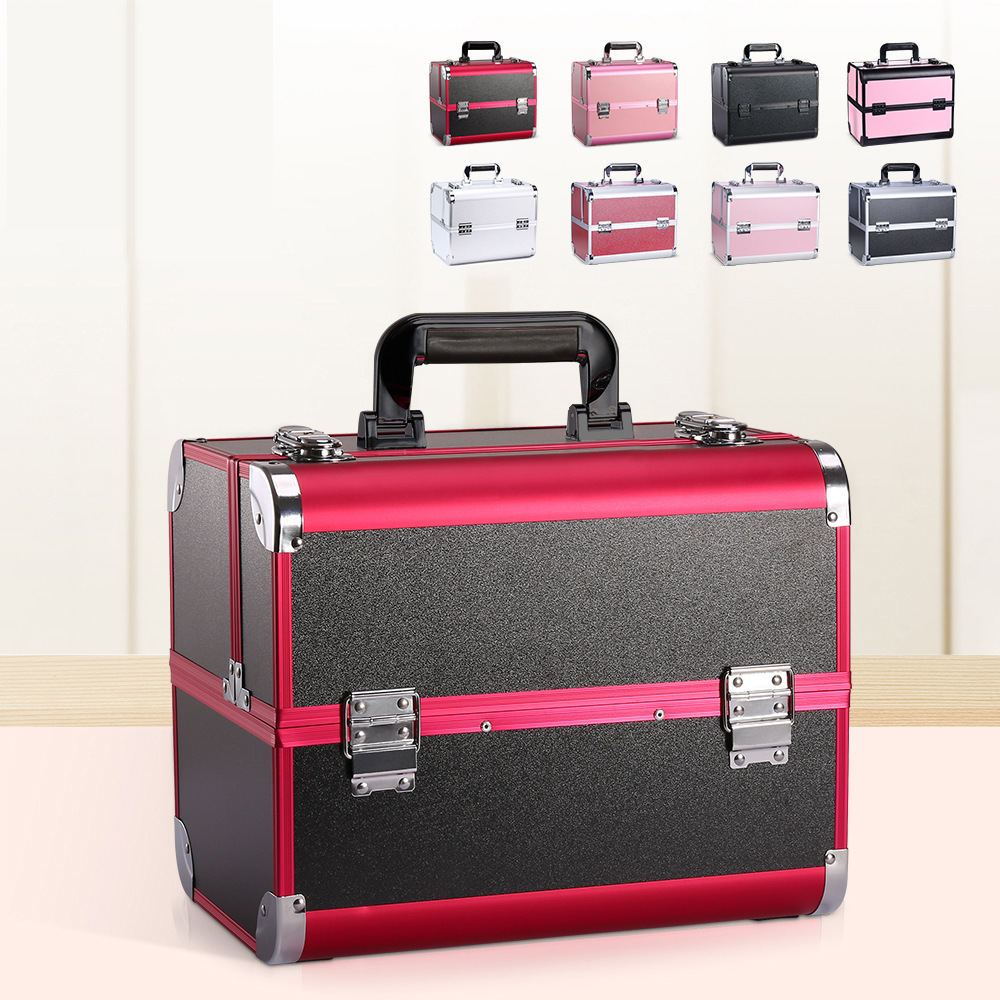 Beauty No Makeup - Professional aluminum alloy makeup case, beauty