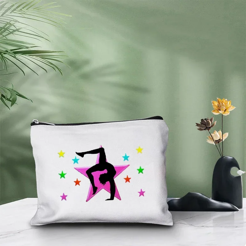 I Love Gymnastics Zipper Pouch - Beauty Makeup Women review and price