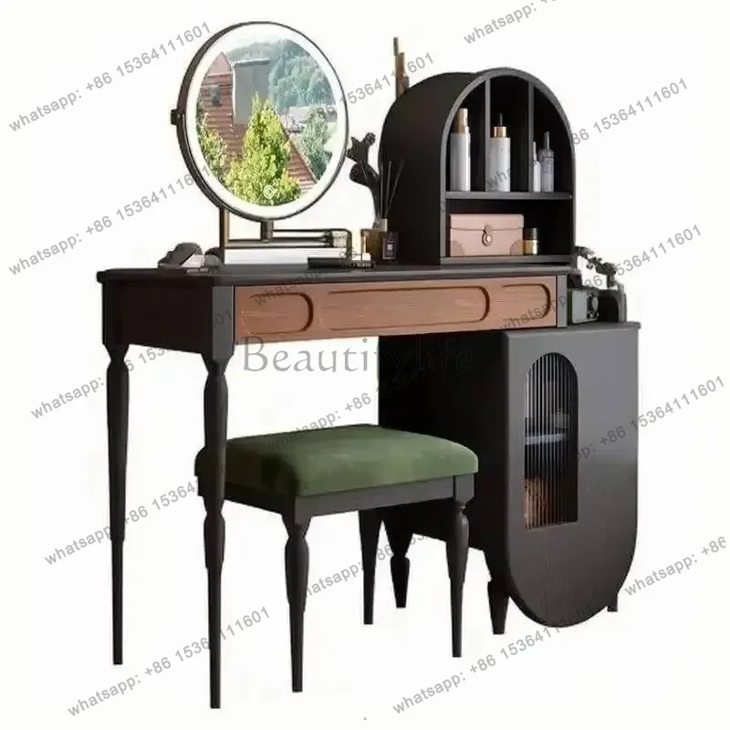 LJY Organizer Black Vanity Tab - Beauty Makeup Vanity Set review and price