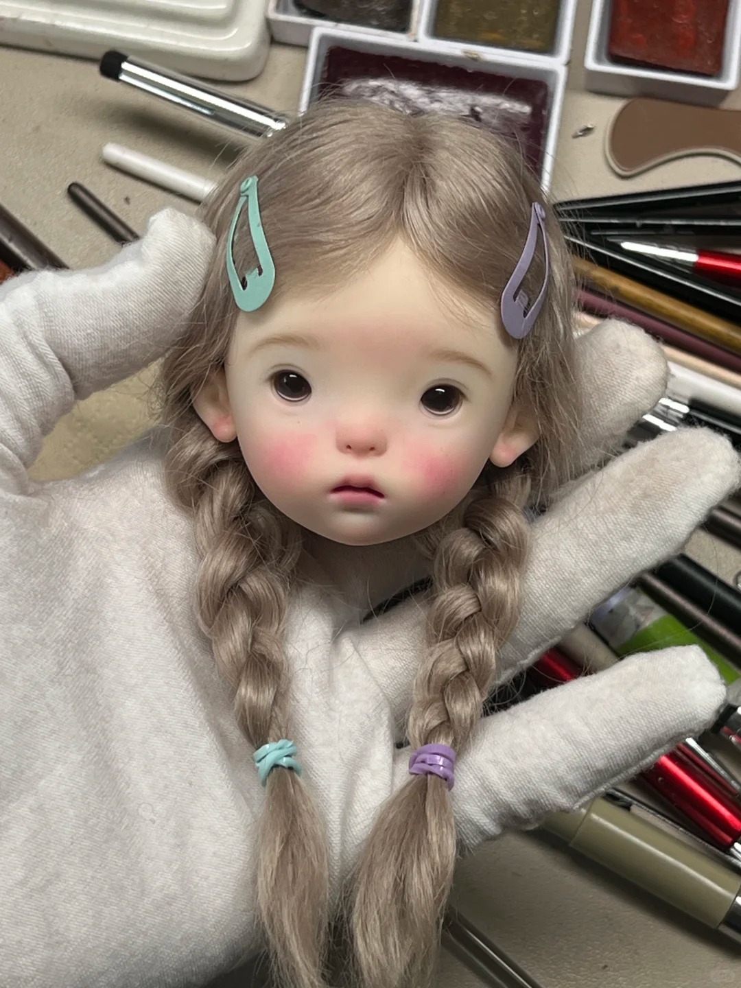 SD BJD Doll 1/6 Landoudou Head - Beauty No Makeup review and price