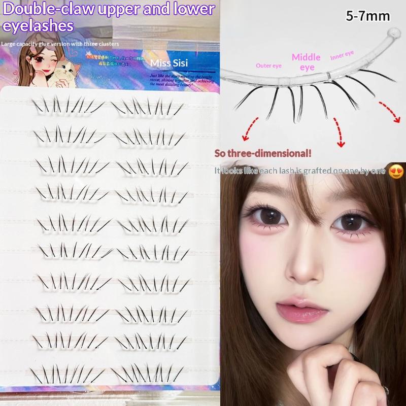 1 Set Self Adhesive Lower Lash - Beauty No Makeup review and price