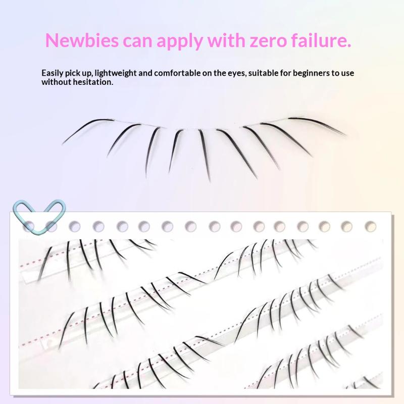 1 Set Self Adhesive Lower Lash - Beauty No Makeup review and price