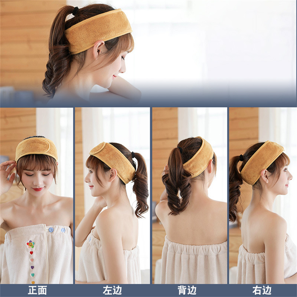 Adjustable Wide Hairband Yoga  - Beauty Makeup Women review and price