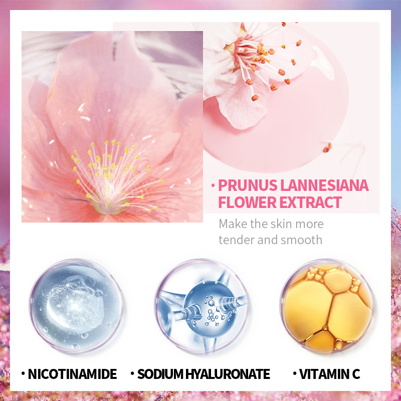 LAIKOU 8Pcs Sakura Facial Skin - Beauty Makeup Women review and price