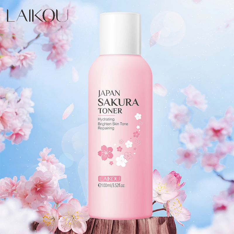 LAIKOU 8Pcs Sakura Facial Skin - Beauty Makeup Women review and price