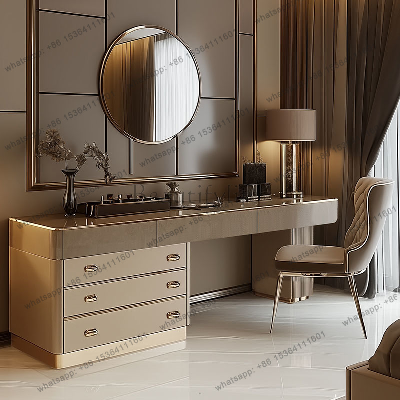 Full Set Wooden Vanity Table N - Beauty Makeup Vanity Set review and price